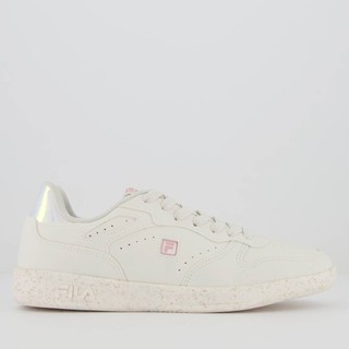 Tênis Fila Revenge Feminino Branco e Rosa em Oferta na Shopee