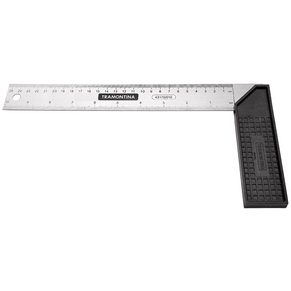Esquadro 250mm Com Cabo Injetado (43170/010) - Tramontina em Oferta na Shopee