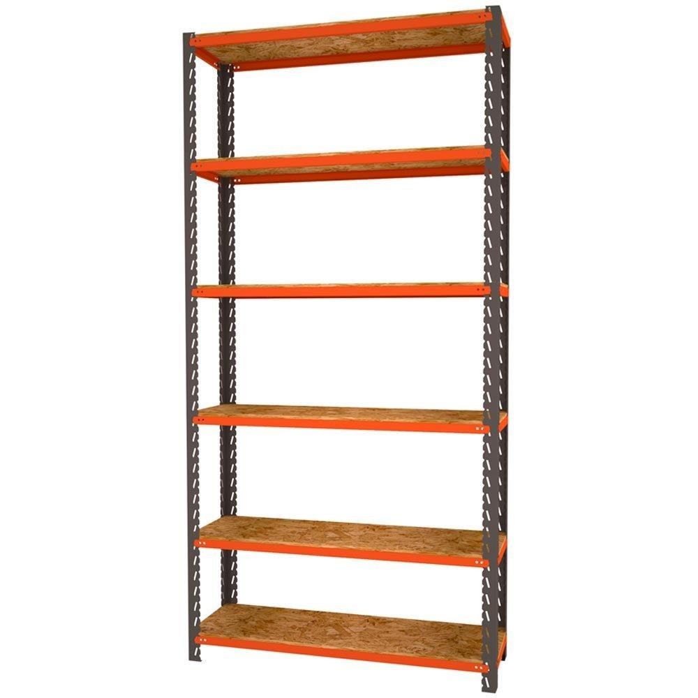Estante de Aço Monta Carga 300 1950 x 1000 mm  6 Prateleiras em Oferta na Shopee