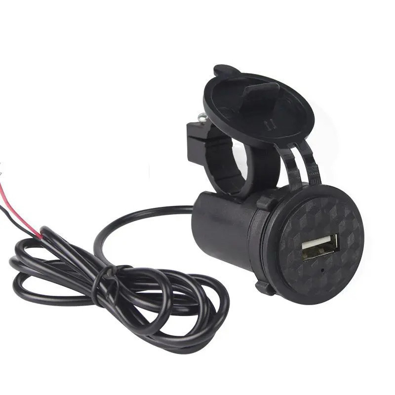 Carregador Celular USB para Moto Motocicleta Tomada Impermeável (S16)