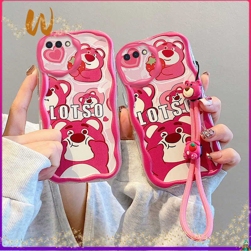 Invólucro OPPO A1k Realme C2 Casos Boneca de Pelúcia Winnie The Pooh Paca Cão Bonito Melhor Caso de Telefone