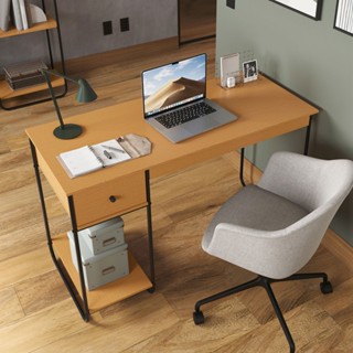 Mesa Escrivaninha Criare 1 Gaveta em Oferta na Shopee