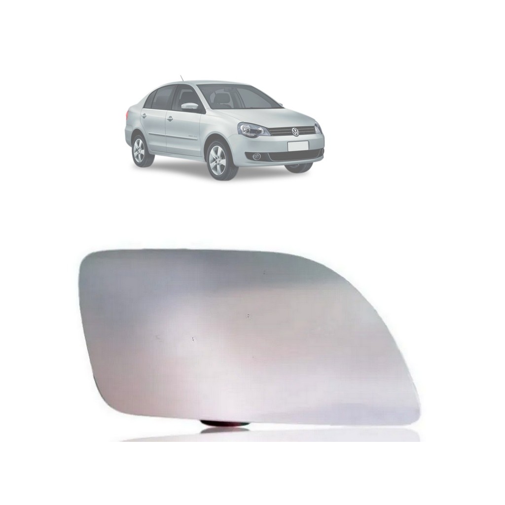 Lente Vidro Retrovisor VW Polo 2002 A 2010 Passageiro EB286