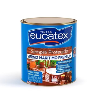 Verniz Marítimo Eucatex Brilhante 900ml em Oferta na Shopee
