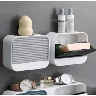 Saboneteira Suporte Parede Porta Sabonete Fixação com Adesivo em Oferta na Shopee