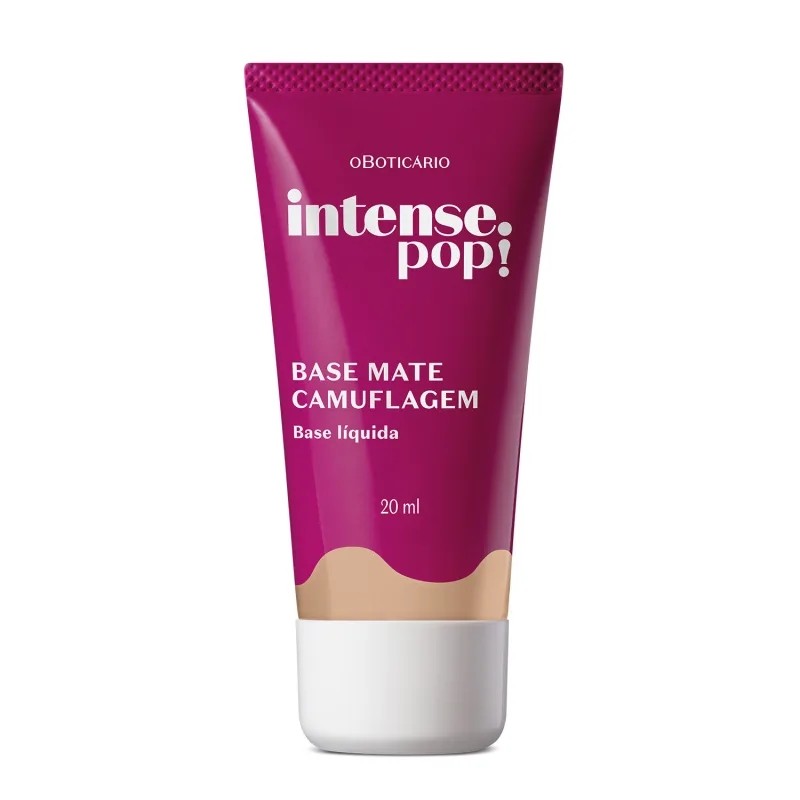 Base Mate Camuflagem 120 Intense Pop! 20ml - O Boticário