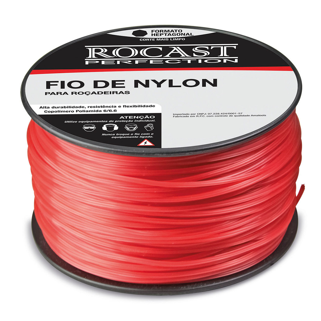 Fio De Nylon Para Roçadeira 2.4 Mm 1Kg - 310,0004 em Oferta na Shopee