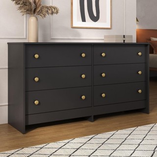 Cômoda 136cm com 6 Gavetas Flex Multimóveis MP4275 em Oferta na Shopee