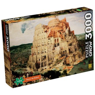 Quebra-cabeça 3000 peças Torre de Babel em Oferta na Shopee