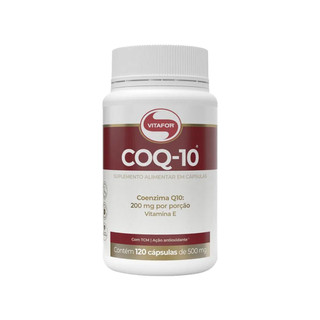 Coenzima q10 200mg Vitafor 120 Cápsula em Oferta na Shopee