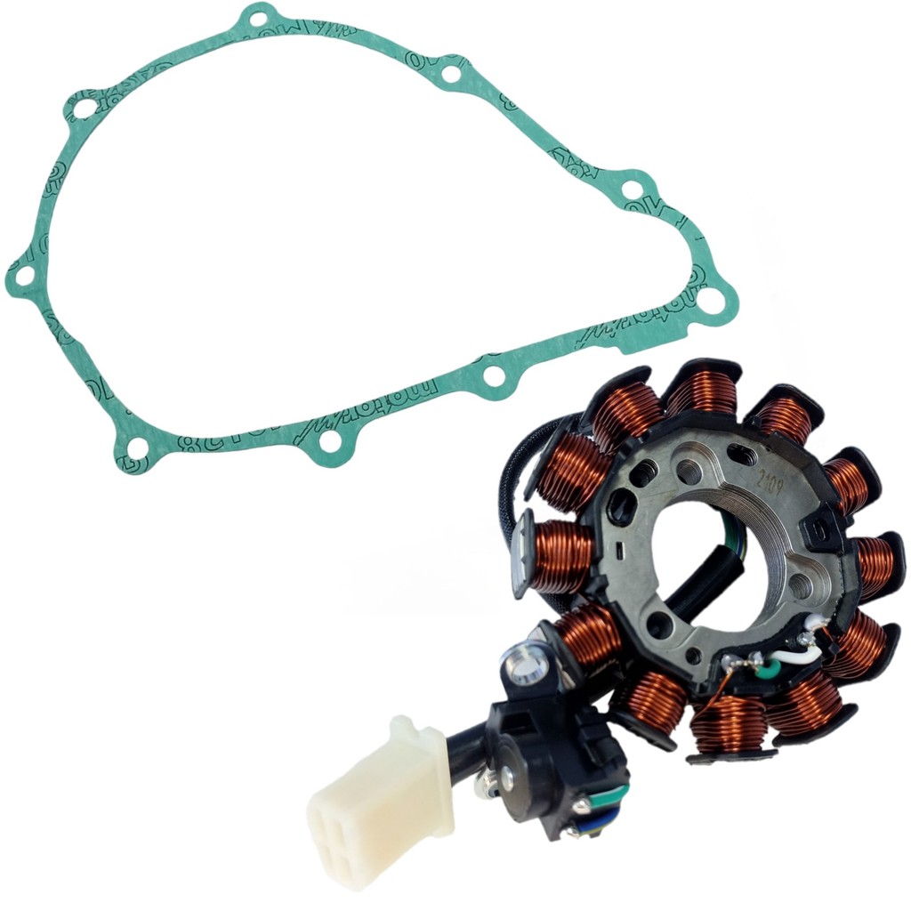 Kit Estator Com Junta Cg 150 Titan Esd Ex Es 2009 2010 a 2013 Cg 150 Fan Cg 150 Cargo 2009 a 2013
