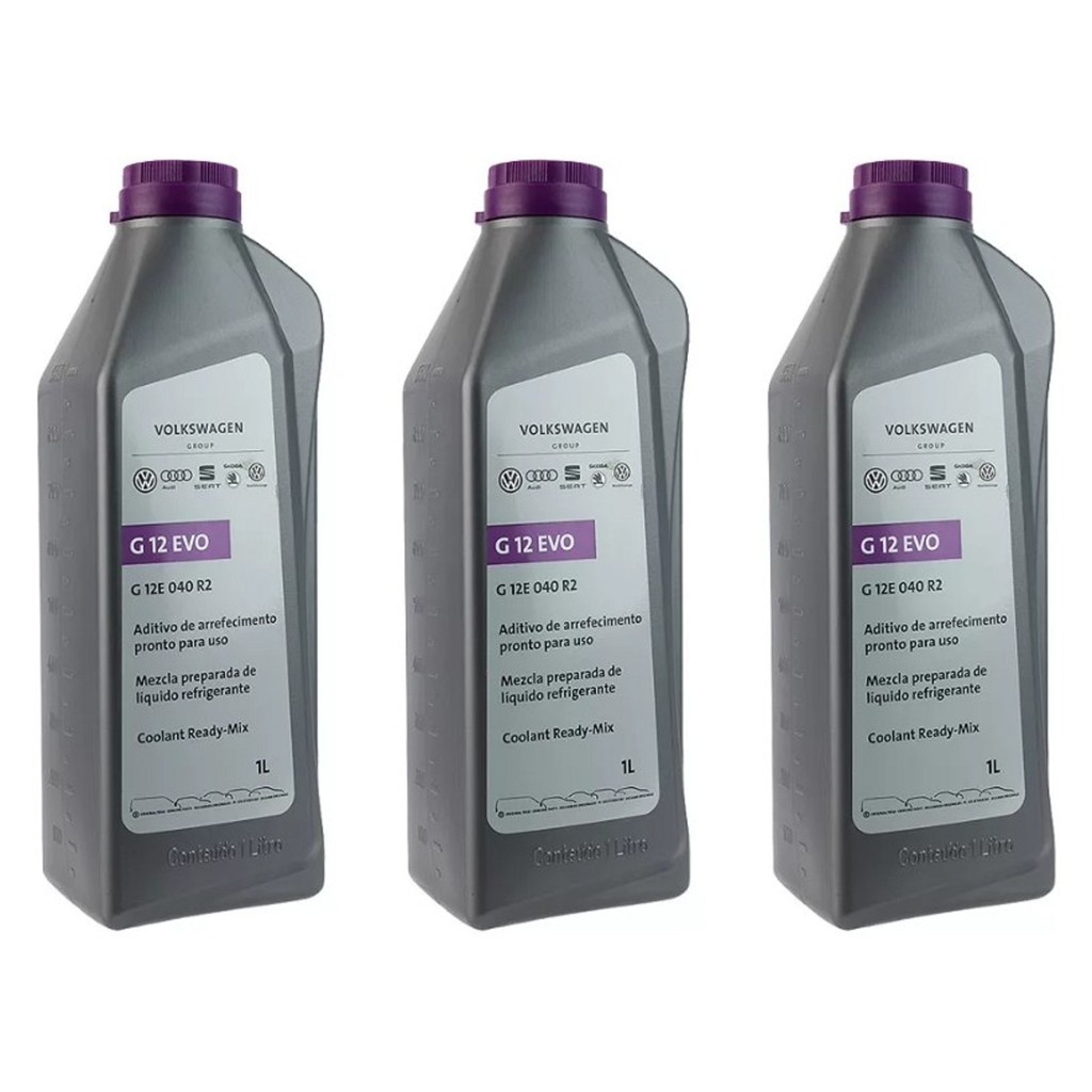3 litros Aditivo de radiador G12 pronto uso original VW Audi em Oferta na Shopee