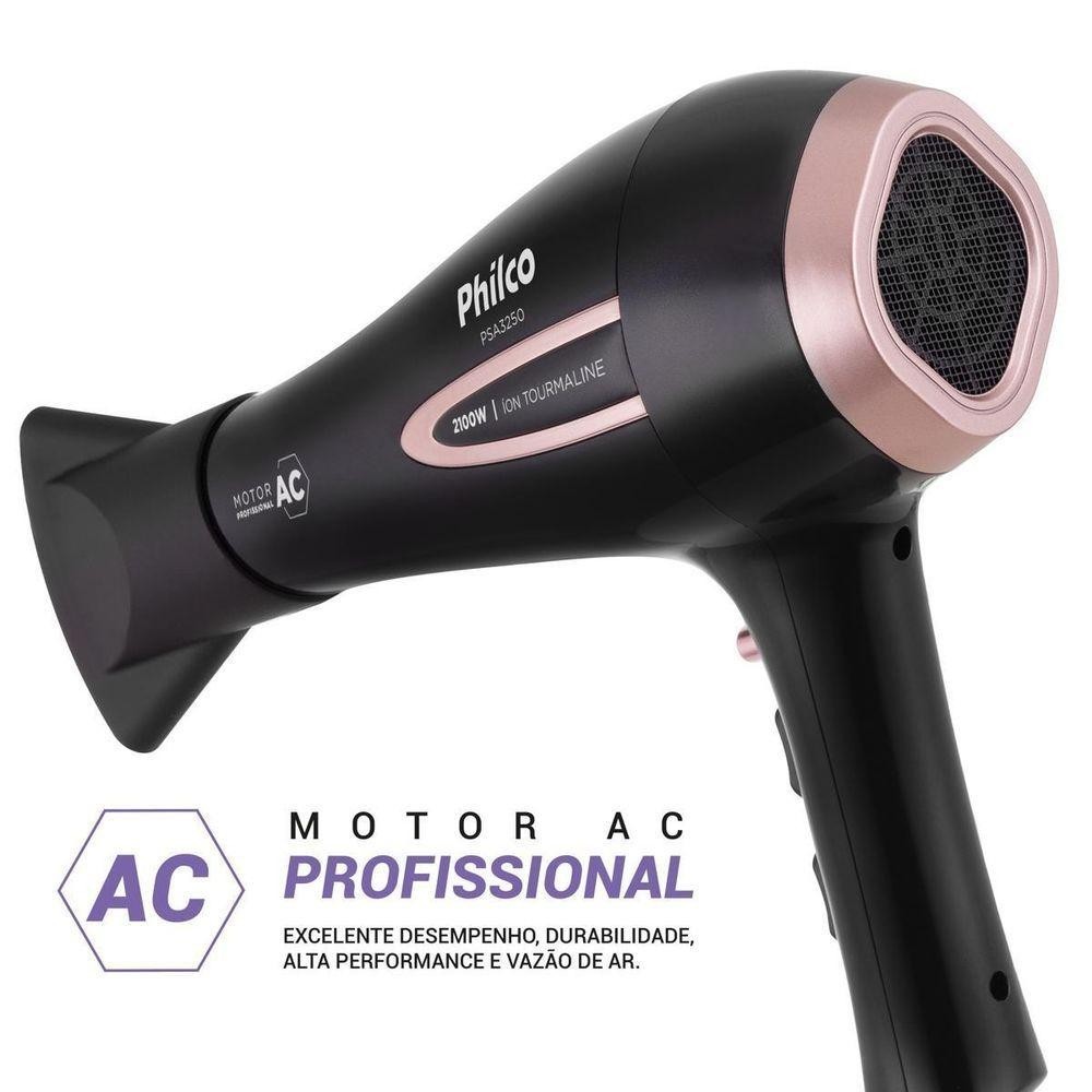 Secador De Cabelo Com íons 2100W Philco PSA3250 110V