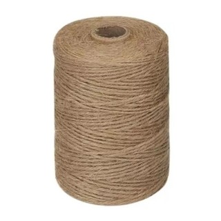 1 Rolo Fio Cordão Barbante Rami Juta 2 Mm 200 Gr 100 Metros Lembrancinha Artesanato