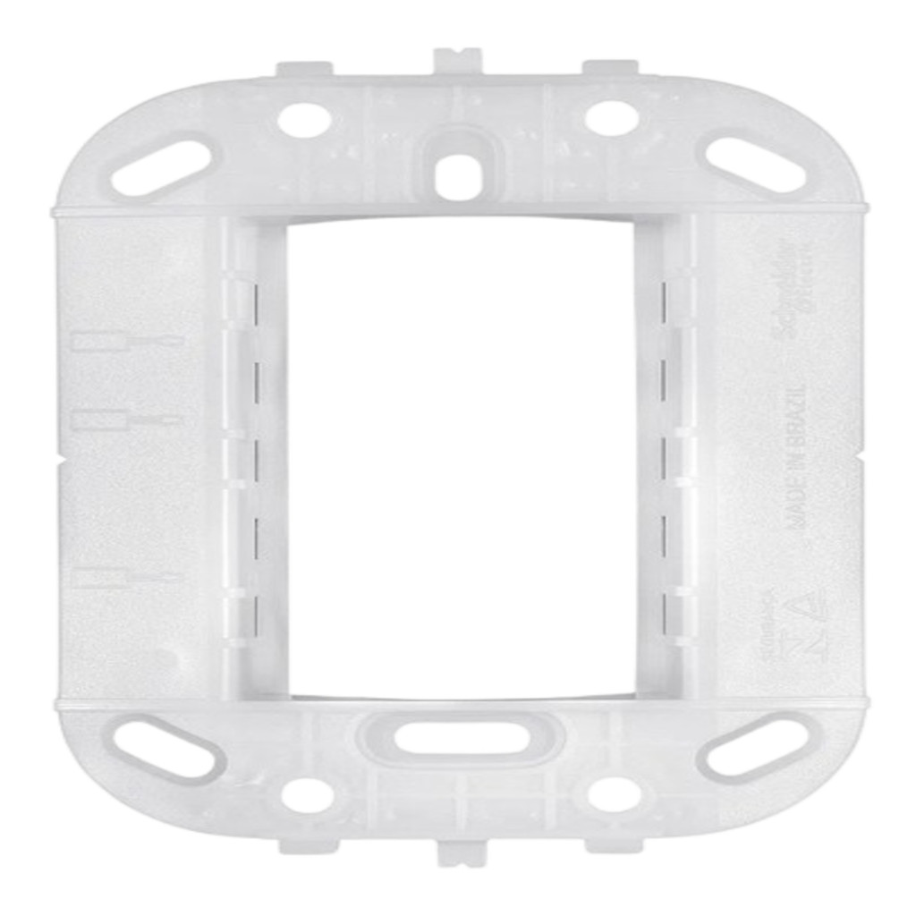 Suporte 4x2 3 Modulos Lunare E Decor Schneider - 10 Peças