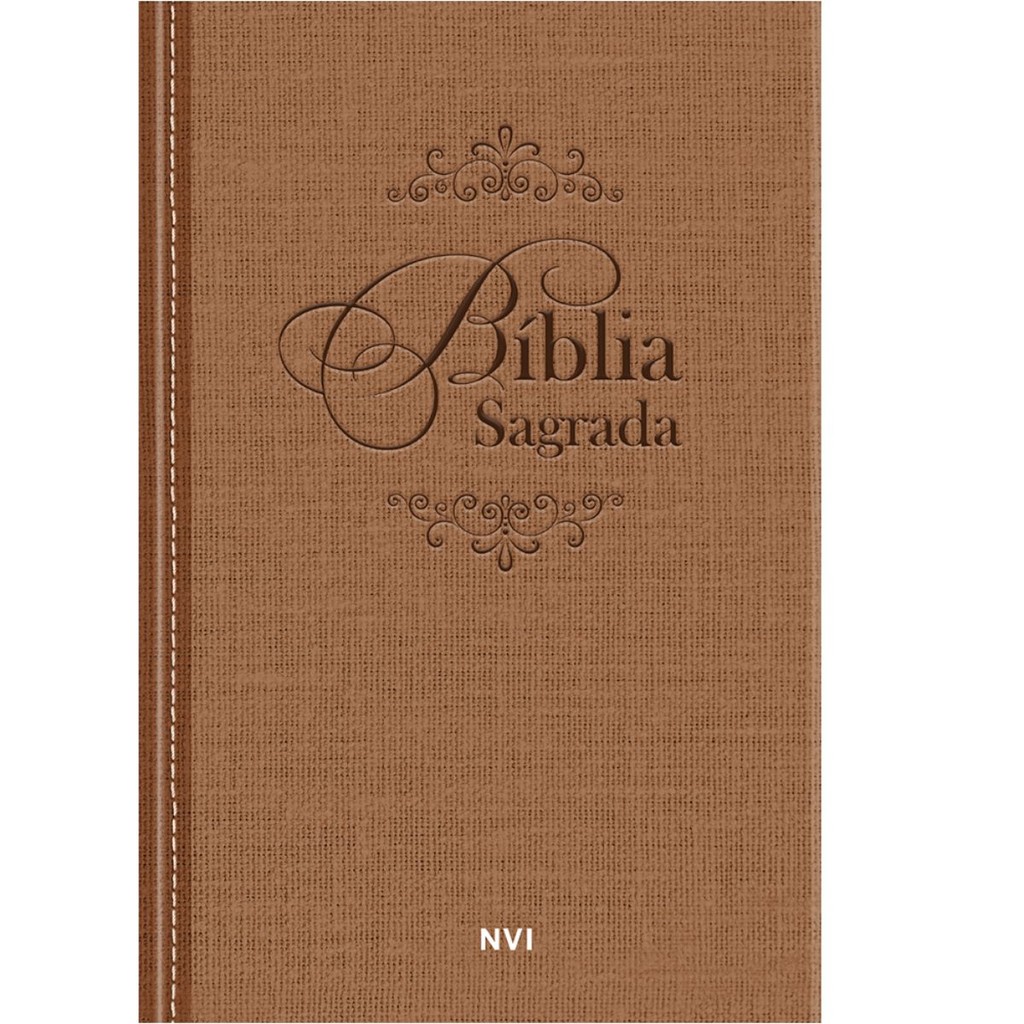 Bíblia Sagrada NVI | Cor Marrom | Capa Dura | Pão Diário