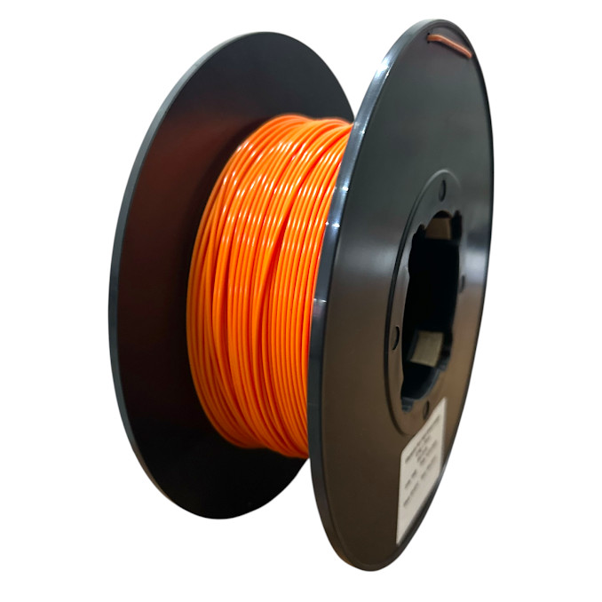 Filamento PLA High Speed Laranja 1,75mm 0,5kg Polyflow