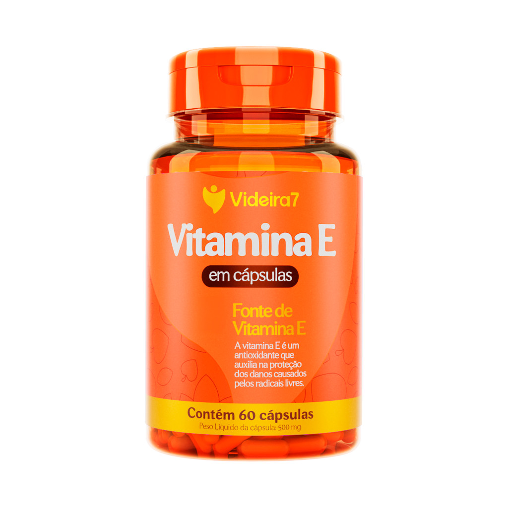 Vitamina E 400 UI - 60 Cápsulas em Oferta na Shopee