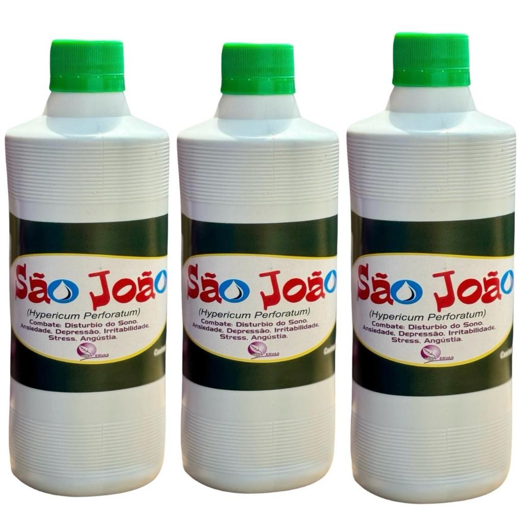 3 UND São João Liquido - 500ml (cada)