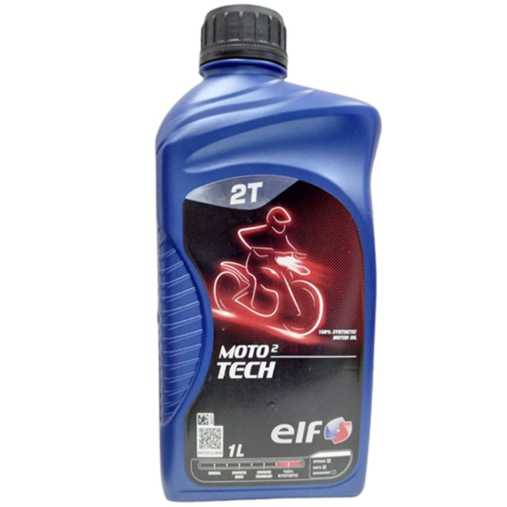 Óleo Sintético Moto 2 Tech - 2 tempos  elf - 1l em Oferta na Shopee