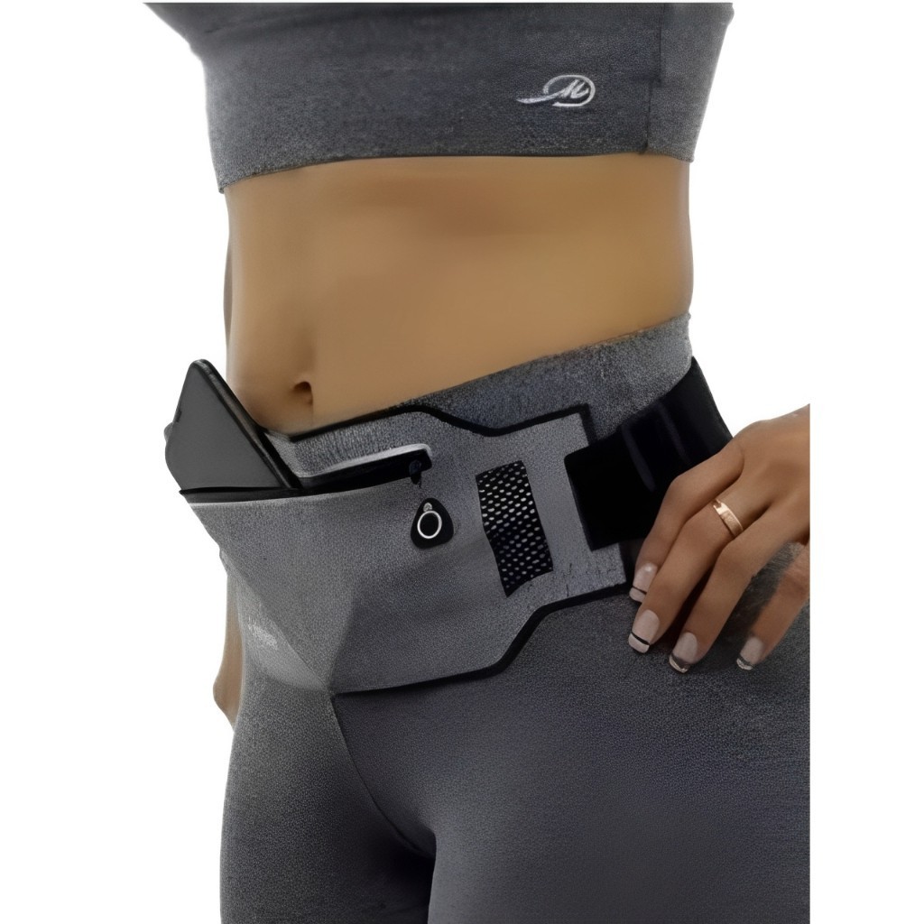 Pochete Doleira Impermeável  Corrida Celular Exercicios Academia Impermeavel Slim 4089 em Oferta na Shopee