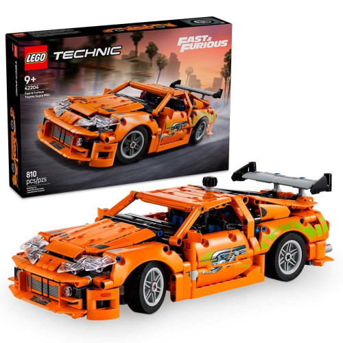 LEGO Technic Velozes e Furiosos Toyota Supra MK4 810 Peças 42204 em Oferta na Shopee