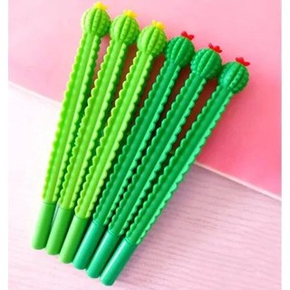 Kit 4/6/12 Canetas Cacto Cute Florzinha Colorida Kawaii Papelaria Criativa em Oferta na Shopee