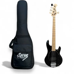 ContraBaixo Seven SBM 57 - 5 Cordas BK Preto C/Bag