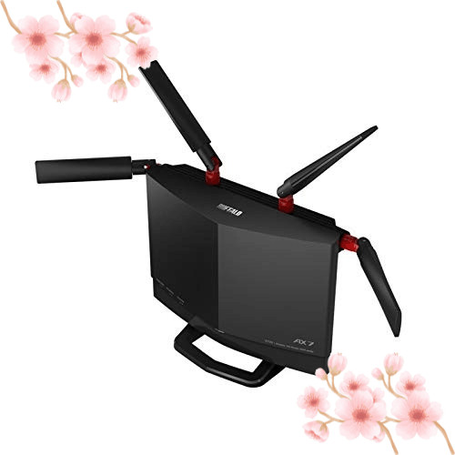 [Direto do JAPÃO]Roteador Buffalo WXR-5700AX7S AirStation compatível com Wi-Fi 6 modelo de alto desempenho