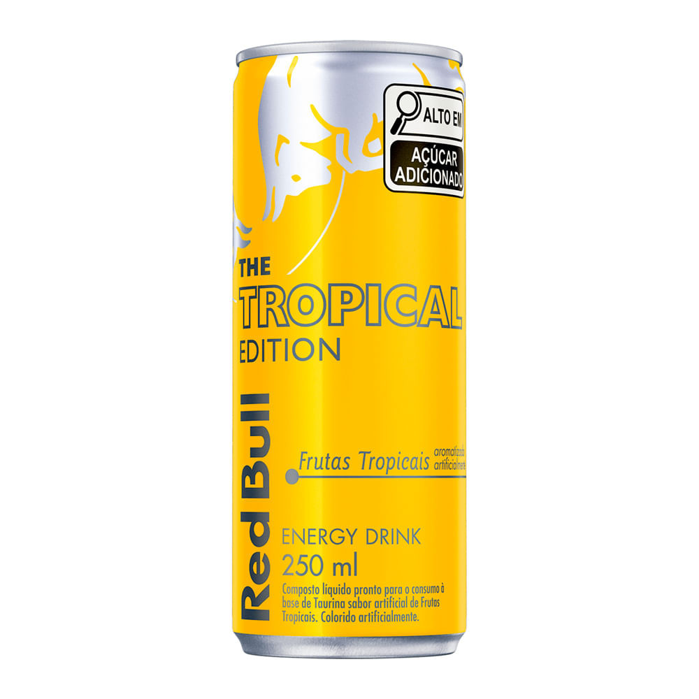 Energético Red Bull Tropical 250ml - Food & Beverages