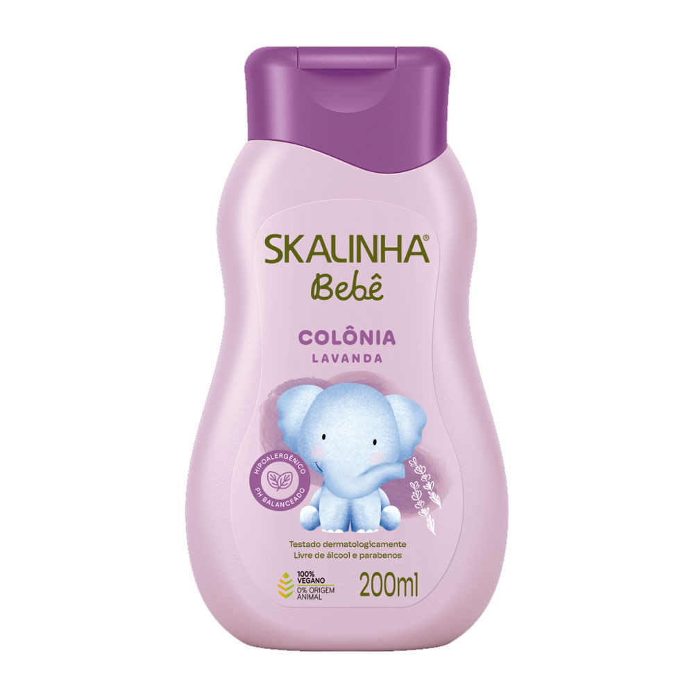 Colônia Skalinha Lavanda 200ml - Mom & Baby
