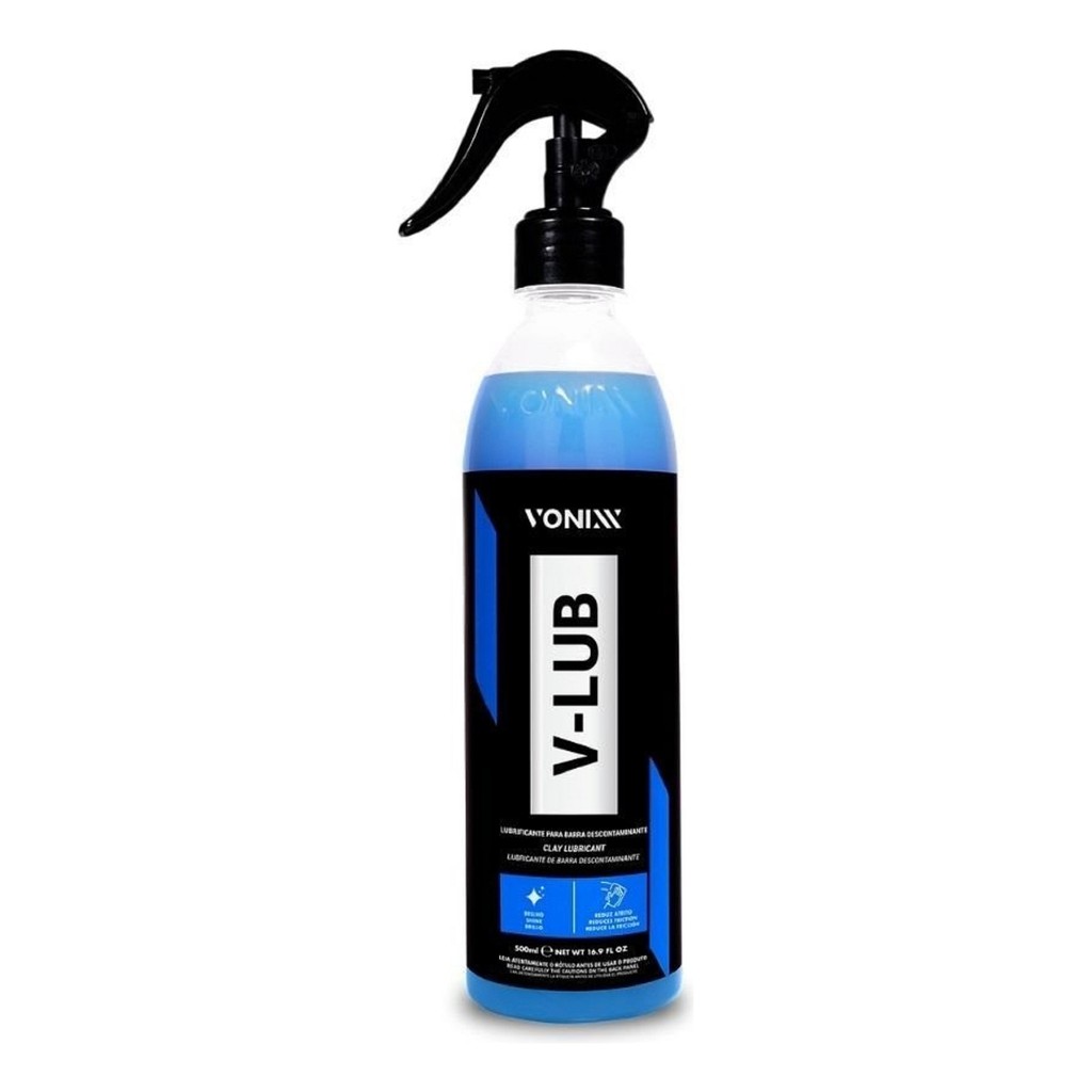 Lubrificante V-lub Vonixx Para Clay Bar 500ml C/ Borrifador em Oferta na Shopee