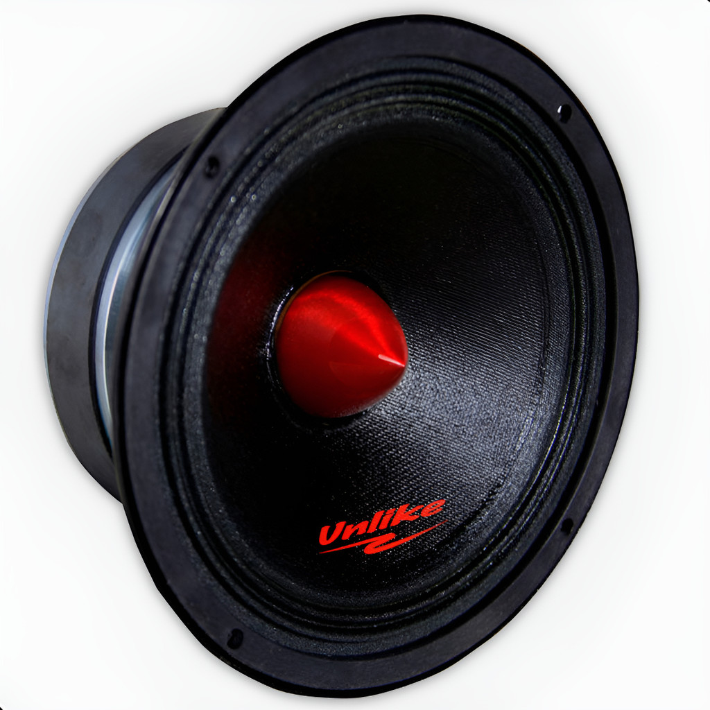 Alto Falante Médio Grave Unlike UNF66 6″ 200 W RMS 4 OHMS Preto 6 Polegadas Som Automotivo em Oferta na Shopee