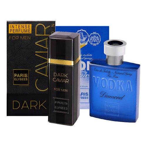 Kit Perfumes 1 Dark Caviar + 1 Vodka Diamond Paris Elysees