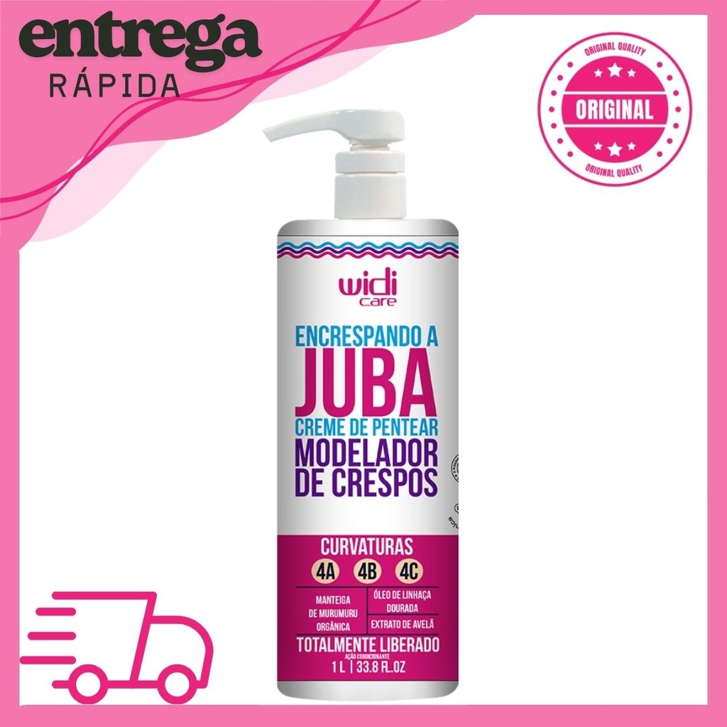 Creme de Pentear Encrespando a Juba 1l Widi care