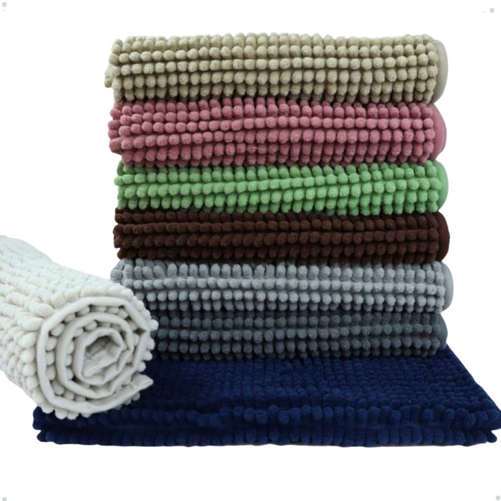 Tapete Popcorn Antiderrapante  38cm x 58 cm em Oferta na Shopee