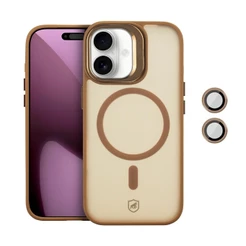 Capa case capinha para iPhone 17 - MagSafe Titanium Desert - Gshield