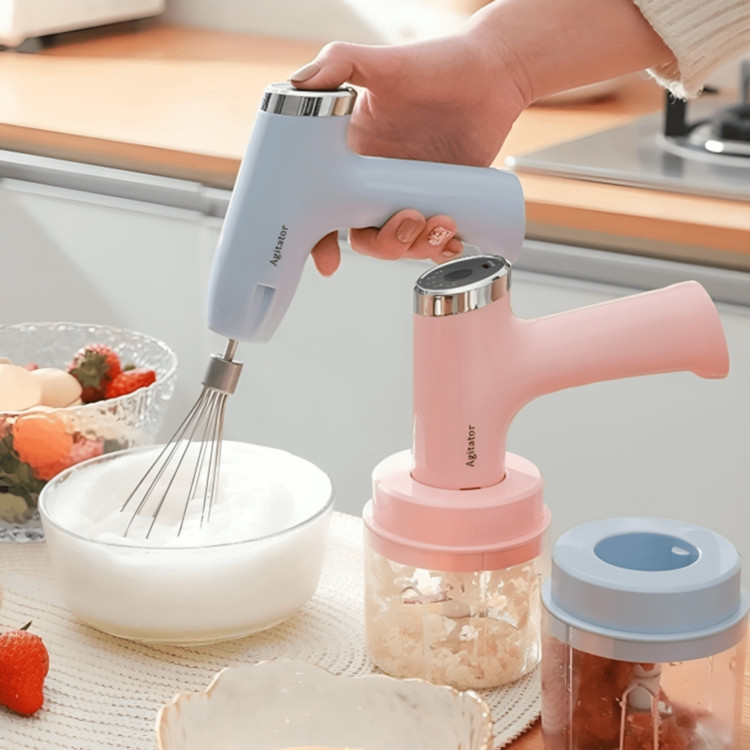 Mini Batedeira Portátil Sem Fio Multi Processador Alimentos Mixer Usb Mini Batedeira Triturador de Alimentos Elétrico