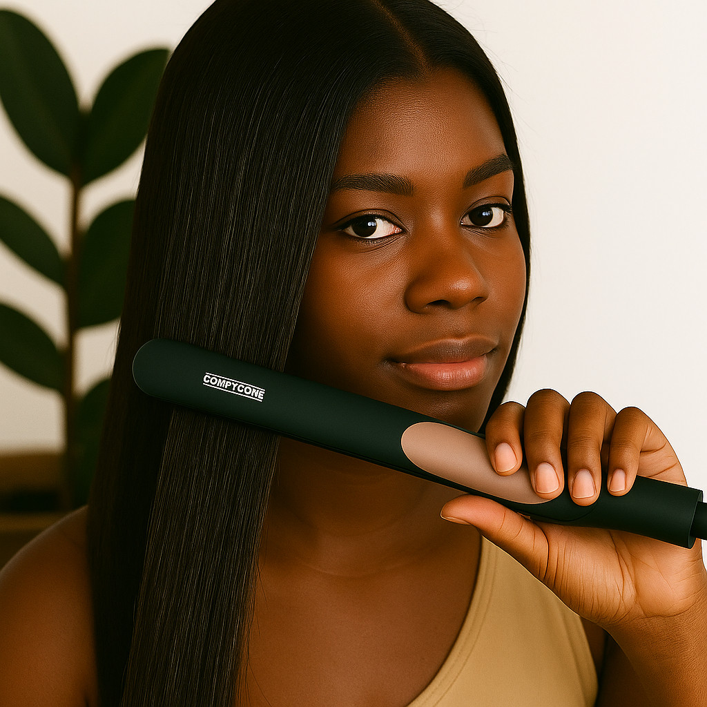 Chapinha Prancha Alisadora Cabelo Secador Modelagem Cachos Ondular Babyliss Profissional Quente
