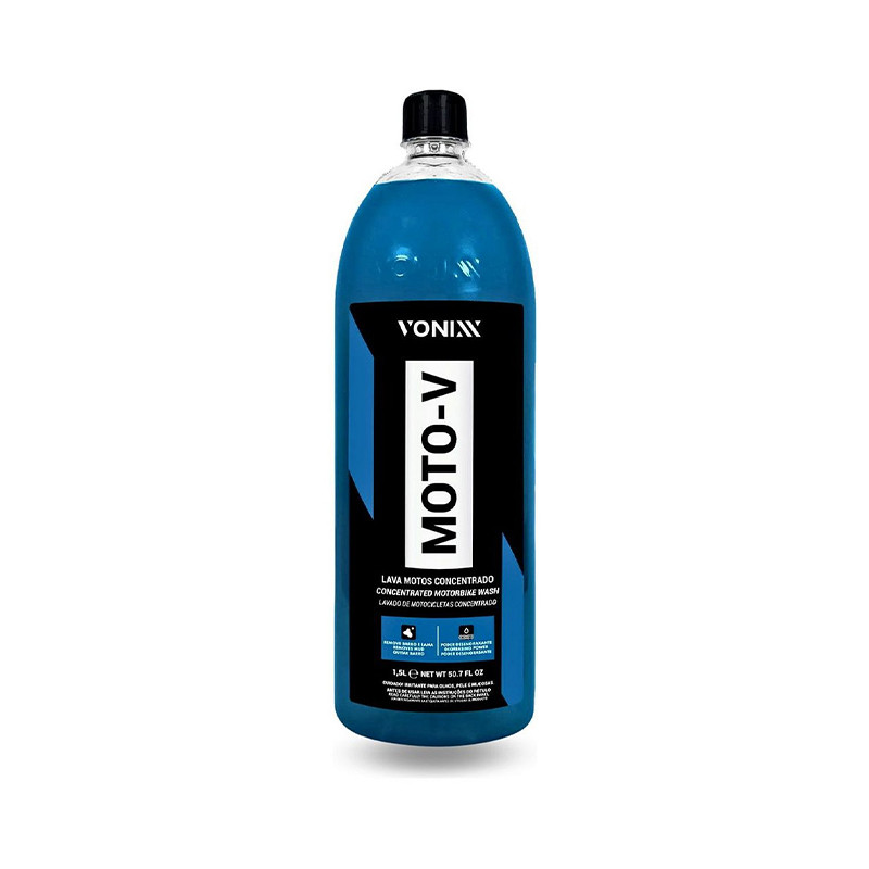 Lava Motos Concentrado Desengraxante Moto-V 1,5 litros Vonixx