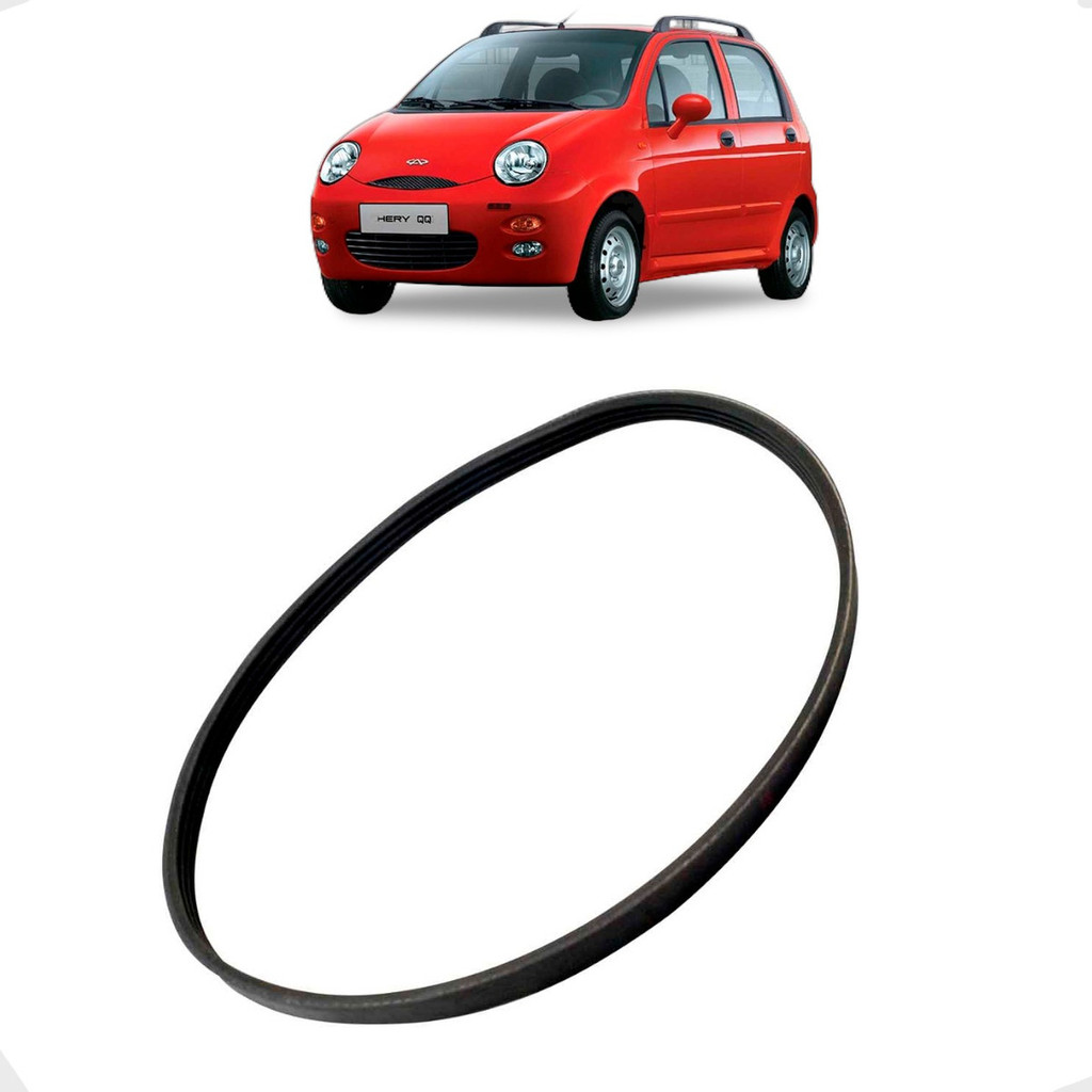 Correia Bomba Agua Alternador Chery Qq 1.1 16v