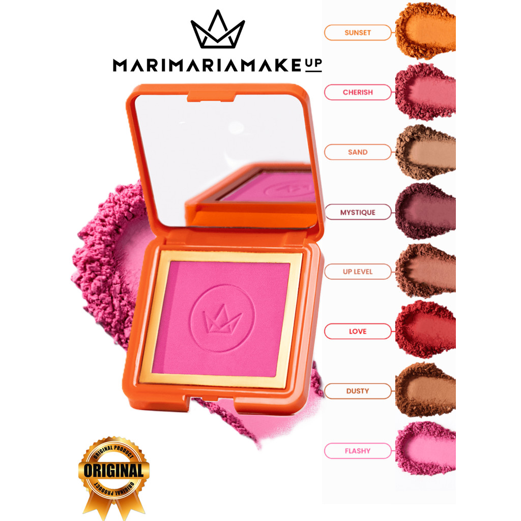 Blush Mari Maria Compacto Sunny Cheeks Nova Embalagem 6,55g em Oferta na Shopee