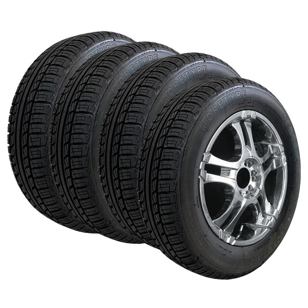 4 Pneu de carro remold  175/65 – R14 – Morecap – 2 anos de Garantia