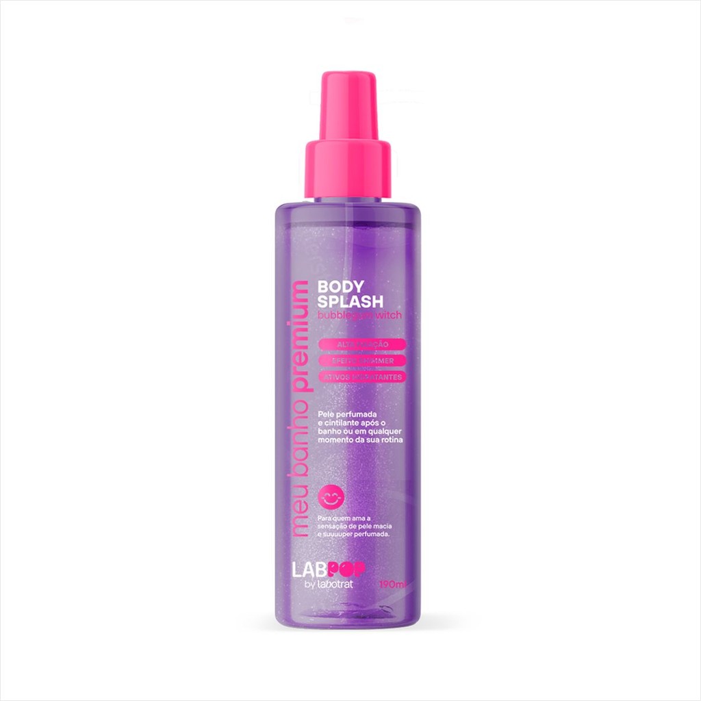 Labotrat Meu Banho Premium Bubblegum Witch Body Splash 190g