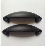 Puxador  Cama Box, Comoda, Guarda Roupa, Moveis em Geral Preto 10 Peças acompanha parafuso 3,5x25mm