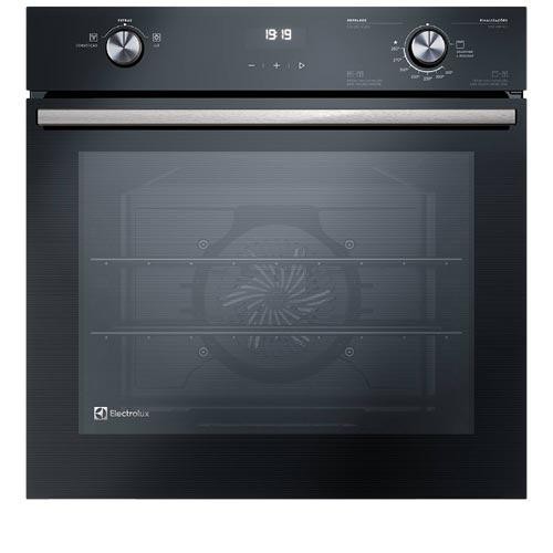 Imagem Forno a Gás de Embutir Electrolux Efficient com 80 Litros de Capacidade, Grill e Painel Full Touch Preto - OE8GH