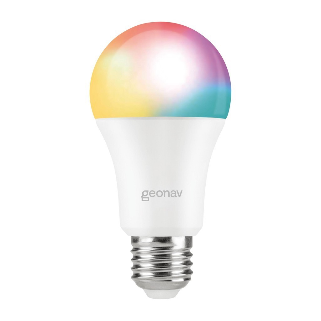 Lâmpada Inteligente 9W Rgb Wifi E27  Cor Quente E Fria - Home & Living