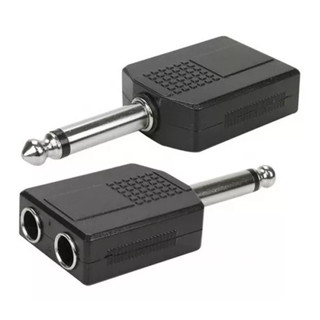 Adaptador Conector Plug 2 P10 / P10 Mono Skypix - 777A em Oferta na Shopee