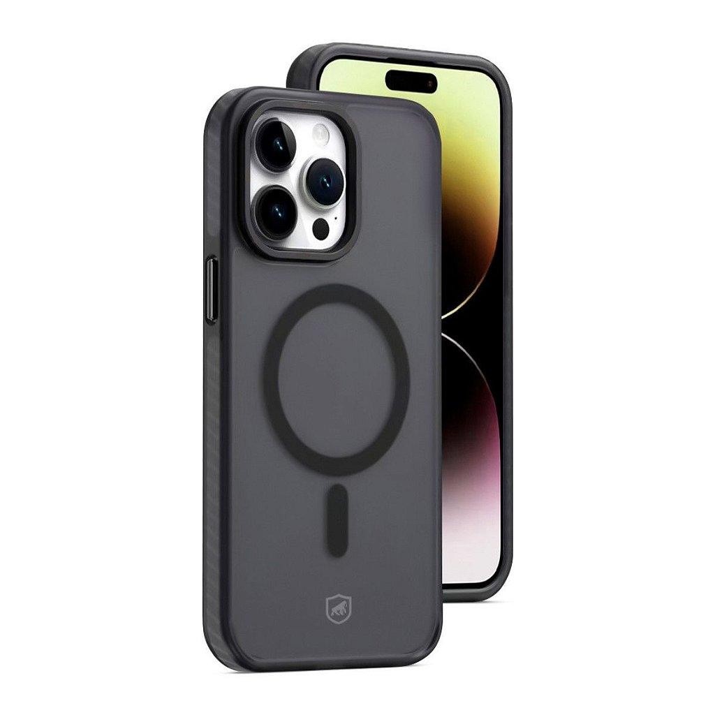 Capa Case Capinha MagSafe Pro para iPhone 14 Pro Max - Preta - Gshield