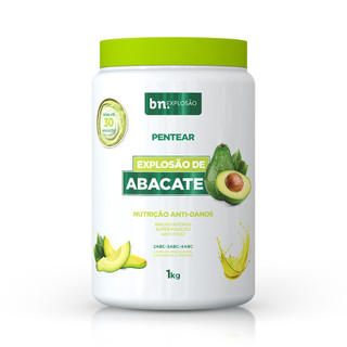 Creme de Pentear Beleza Natural Explosão de Abacate 1Kg bn.Explosão em Oferta na Shopee